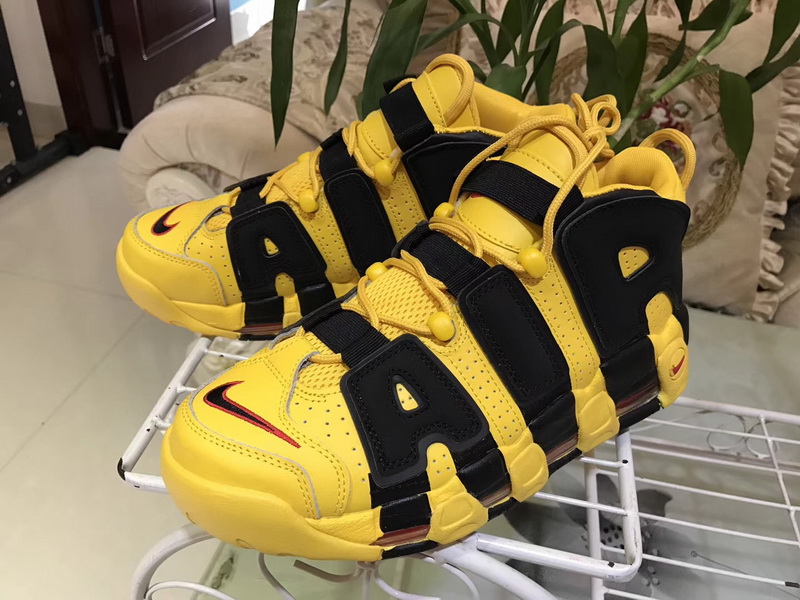 Authentic Nike Air More Uptempo Yellow